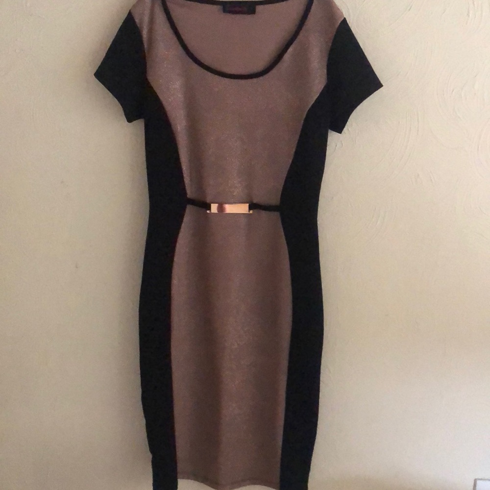 Black and gold dress by annabelle